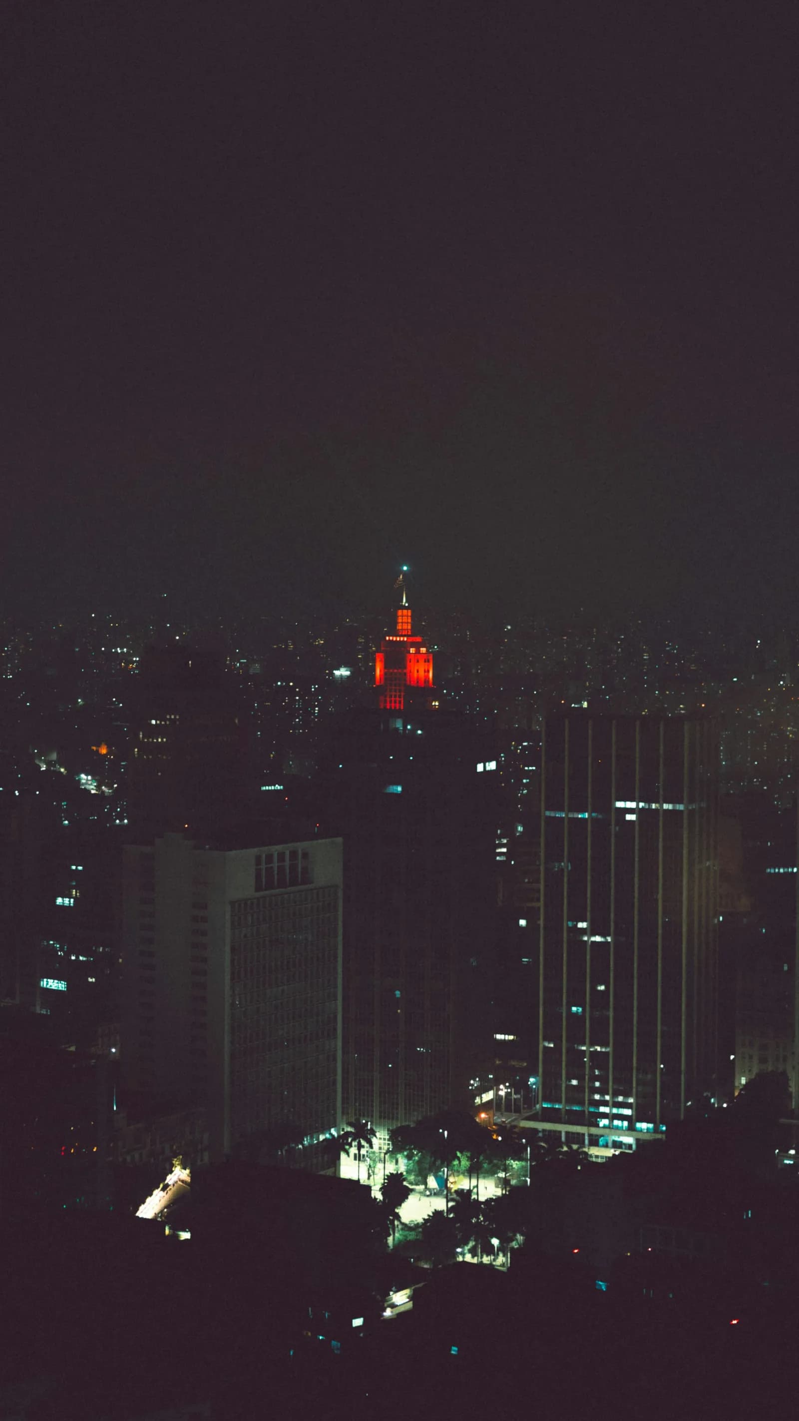 Skyline de São Paulo à noite